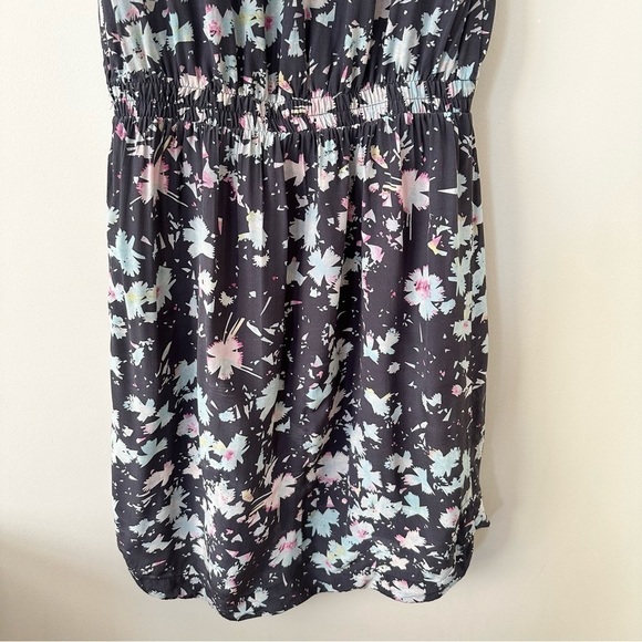 REBECCA Taylor-Floral Silk Blend Midi Dress (Size:4) - Picture 9 of 15